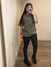 Load image into Gallery viewer, Rhinestones top (olive)
