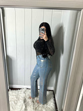 Load image into Gallery viewer, Leslie foil jeans
