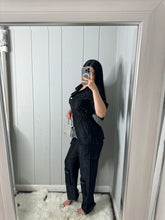 Load image into Gallery viewer, Tatiana jumpsuit (black)
