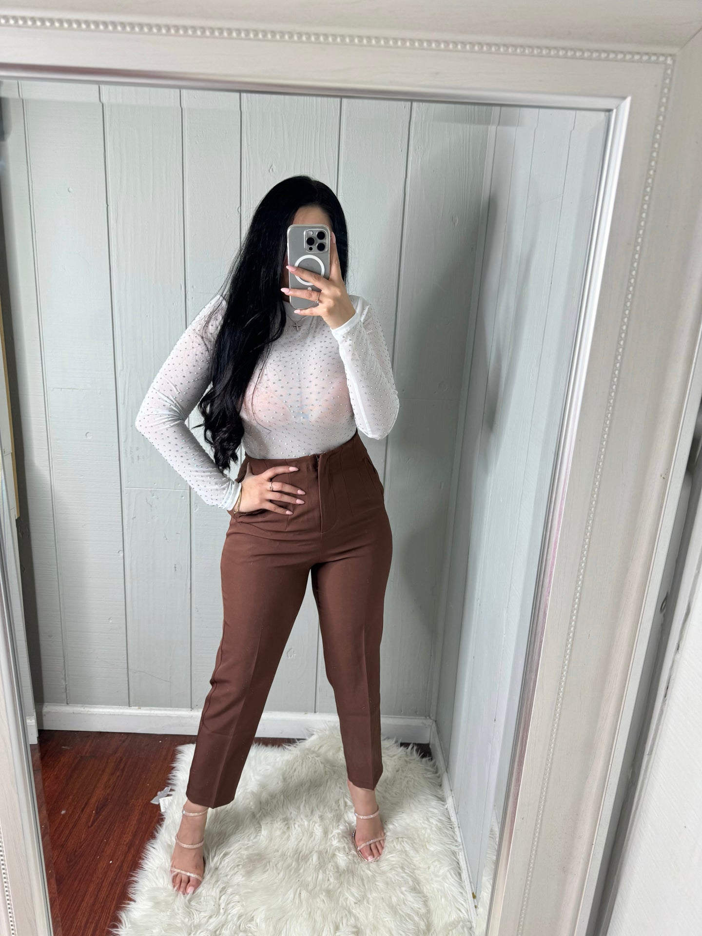 Mina trousers (brown)