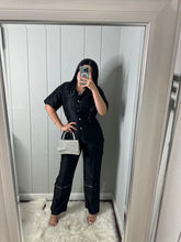 Load image into Gallery viewer, Tatiana jumpsuit (black)
