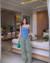 Load and play video in Gallery viewer, Emily Cargo pants
